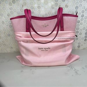 BARBIECORE Kate Spade Slide Tote & Dust Bag